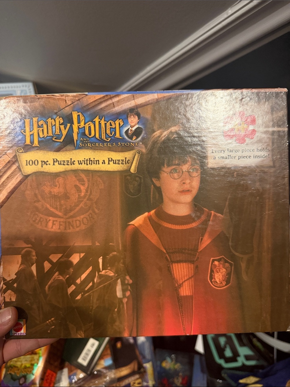 Warner Bros. Harry Potter Gryffindor Robe Costume - Red and Gold Accent
